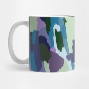 Blue camuflage Mug